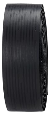 BBB Cycling Nanoribbon Gel Lenkerband – Rutschfestes Rennrad Lenkerband mit Nano-Struktur & Gel-Polsterung – Vibrationsdämpfend, Komfortabel & Langlebig – Inkl. Endstopfen - BHT-19 Schwarz