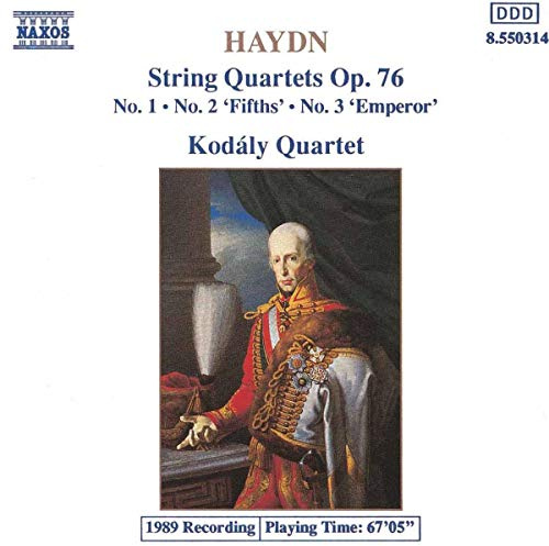 Haydn: String Quartets Op.76, Nos.1-3