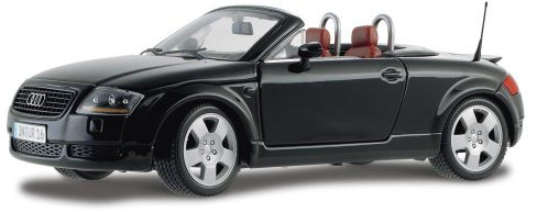 Modellauto Audi T/T Roadster '99 schwarz, Modellautos, Maßstab 1:18, Maisto Special Edition