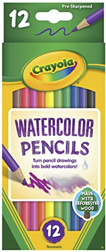Crayola 12 CT Aquarell Buntstifte,