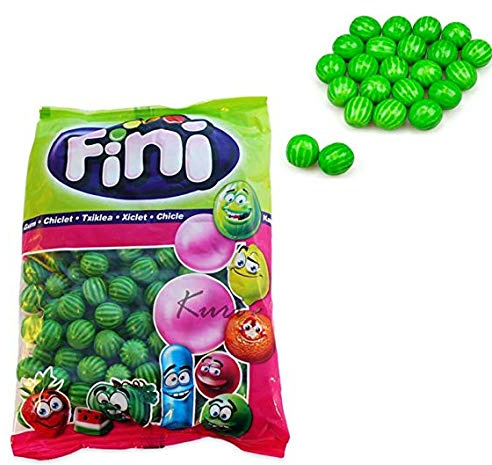 Fizzy Watermelon Bubblegum Finish 1kg - Bonbons et bonbons espagnols