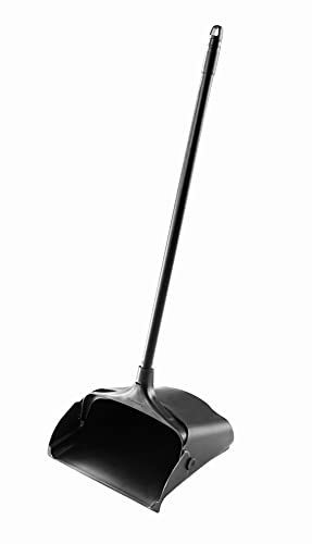 Rubbermaid Commercial Products Lobby Pro 860809 - Recogedor, color negro