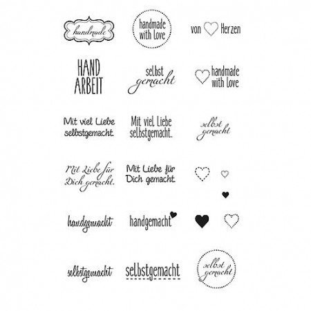 Efco Clear Stamp 7,4x10,5cm, Rechteckig, Stempel, Photopolymer, transparent