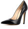 Lisa Damen Pumps Glattleder schwarz 37