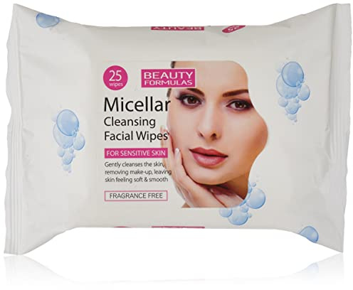 Beauty Formulas Micellar Cleaning Facial 25 Wipes