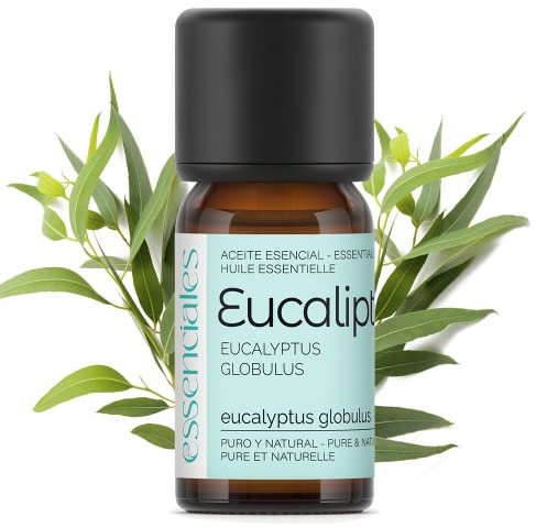 Aceite Esencial de Eucalipto Natural - 100% Puro - El Poder Curativo de la Naturaleza - 10 ml - ESSENCIALES