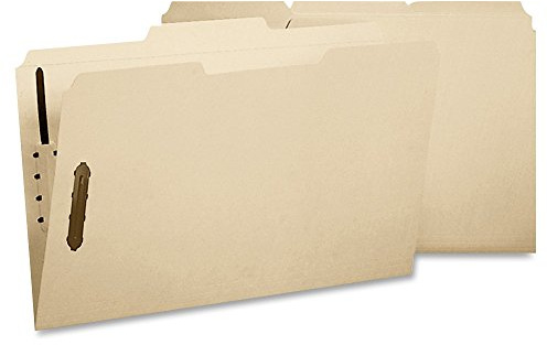 Smead 11537 Aktenordner, 2 Verschlüsse, verstärkte 1/3-Schnitt-Reiter, Briefgröße, Manila, 12 Stück pro Packung