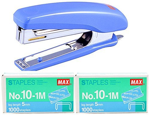 MAX USA CORP. Max Stapler HD-10D mit 2 Kartons 10-1M Heftklammern (2000)