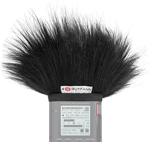 Gutmann Mikrofon Windschutz für Tascam DR-100 MKIII / MK3 Handgefertigt in Deutschland
