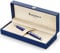 Waterman Hémisphère Kugelschreiber | Lackierung in Hellblau | Mittlere Spitze | Blaue Tinte | Geschenkbox