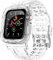 ACOCOBUY Compatible avec Apple Watch Bracelet 45mm 44mm 42mm, Bracelets de Remplacement pour Montres Connectées Apple Watch Bracelet pour iWatch Series SE/8/7/6/5/4/3/2/1 (45mm/44mm/42mm) Transparent