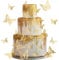 SYKYCTCY 40 Stück 3D Lebendige Schmetterling Cupcake Topper Gemischte Stile Hohle Schmetterling Kuchen Dekoration Geburtstag Schmetterling Kuchen Dekoration Hochzeitstag Baby Dusche Kinder Geburtstag