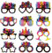 GreenYeah Silvester Partybrille, 12 Stück Frohes Neues Jahr Brillen 2026, Lustige Papier Brillen, Happy New Year Partybrillen, Requisite für NeuJahr Partyzubehör Deko (Silvester)