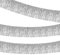 300cm x 30cm Float Fransenvorhänge, Girlande aus Folie, 3 Packs Metallic Foil Fringe Garland Silver Wall Hanging Tinsel Banners for Floats Bridal Shower Birthday Easter Graduation Party Deko