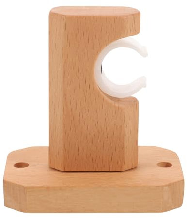 Luxshiny Support De Tringle à Rideau Fixation Robuste pour Salle De Bain Installation Facile pour Rideaux Et Serviettes Design Arrondi Et Accessoire Pratique pour Chambre Et Salle De Bain