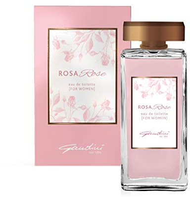 Gandini, Rosa Rose Eau de Toilette, Eau de Toilette, Duft mit Noten von Litschi, Bergamotte, Damaszener-Rose, Freesie, Magnolie, Maiglöckchen, Zedernholz, Bernsteinholz und Moschus, 30 ml