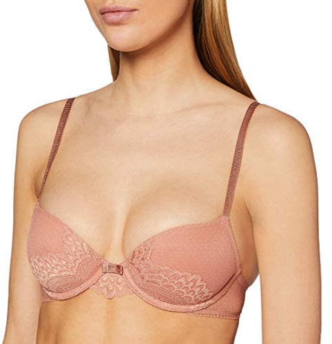 Triumph Damen Darling Spotlight WHP Halbschalen BH, Rot (Rust 7014), 80D