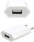 MD813ZM/A Carica Batteria compatibile con Apple A1400 Spina EU Caricabatterie Adattatore USB 1A 5W da Muro Bianco in confezione sigillata per IPhone 4 5 5s 5c 6 6s 7 Plus 8 Plus X USB Power Adapter