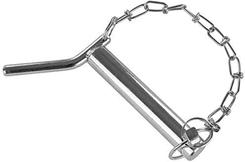 Oberlenkerbolzen | Kat 1 | 135 mm Nutzlänge | mit Kette & Splint | Steckbolzen | Oberlenker | Sicherungsbolzen | für Klappsplint | Kategorie 1 | Bolzen | Gerätebolzen | Dreipunkt