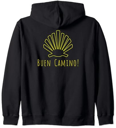 Chemin de SaintJacques de Compostelle Coquille Saint-Jacques Sweat à Capuche