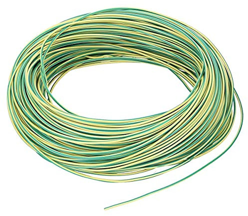 100 Meter Lapp 0054000 Ölflex Heat 180 SiF Silikonleitung 6mm² grün/gelb I Aderleitung temperaturbeständig -50 bis +180 Grad Celsius I kältebeständig I halogenfrei