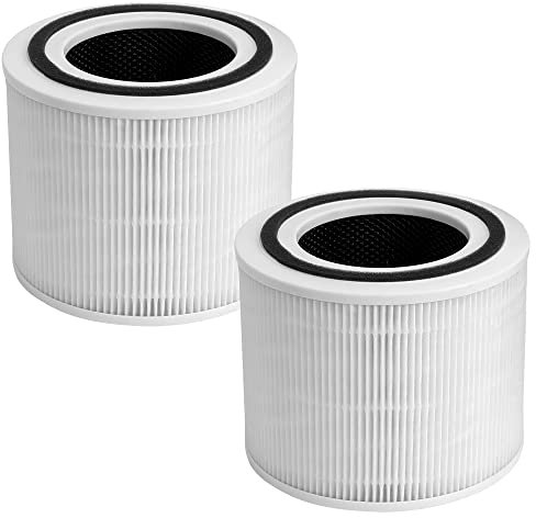 I clean Replacment Core 300-RF Filter, 2 Pack Filters Compatible with LV Core 300,P350, Core 300S VortexAir Air Purifier