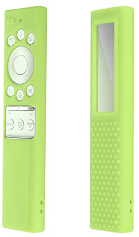 Atyhao Funda para Mando a Distancia de TV, Funda de Repuesto para Mando a Distancia de Silicona, Funda Protectora para Mando a Distancia Lavable Antideslizante para BN59(Verde