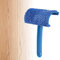 Strumento Venatura del Legno, Strumento per Effetto Legno, 9,8×6 cm,Venatura Effetto Legno con Manico, Manico 10,5 cm, Spatola Effetto Legno Gomma, Strumento per Grana del Legno e Rullo per Vernice