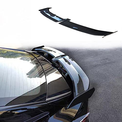 TYYLDZ Hochwertig Heckspoiler für Mercedes Benz/AMG SLK SLC R170 R171 R172 SLK 55 32/SLK 350 280 250 200, ABS Kofferraumspoiler Heckflügel Auto Universal Heckspoiler,Carbon Fiber Color