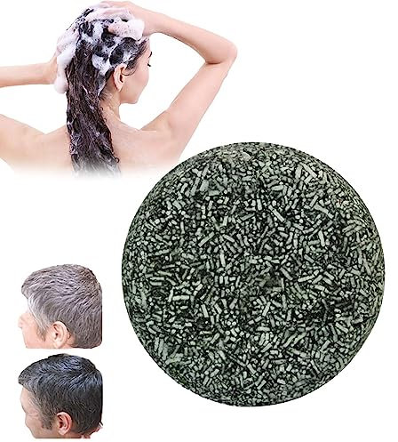 Spartan - Gray Hair Reverse Bar,Reverse Grey Hair Bar Shampoo,Gray White Hair Repair, Brown Hair Reverse Gray Natural Hair Darkening Shampoo Bar,Prevents Hair Loss (1 Pcs)
