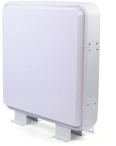 Boîte lumineuse LED carrée double face - Étanche - Cadre en aluminium acrylique - Panneau publicitaire LED moderne - 50 x 50 cm - Montage mural - Pour l'extérieur et l'intérieur