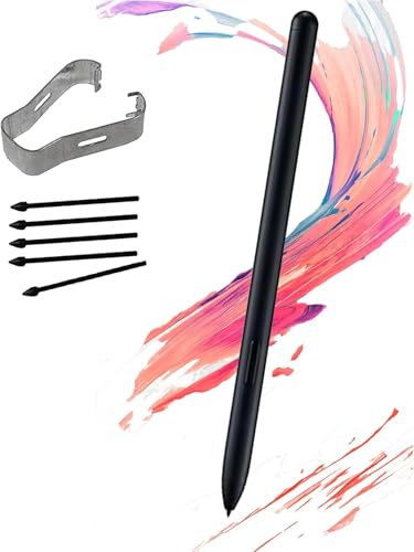 (Noir) Stylet de Rechange pour Galaxy Tab S9 Ultra S (sansBluetooth) pour Samsung Galaxy Tab S9/S9+/S9 Ultra avec Pointes/Pointes
