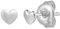 XENOX® LOVE STORY Ohrstecker - Damen Ohrringe aus hochwertigem 925/- Sterlingsilber | XS10054