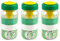 Mauedest Flasche für Fliegenfalle, wiederverwendbar, für den Außenbereich, Wasserzufuhr für den Garten, Pferdefliegen, Hoffliegen, transparente Fliegenfalle, 3 Stück