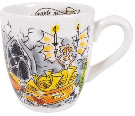 Blond Amsterdam Mini-Becher Efteling Danse Macabre, 200ml | Keramik, Efteling Danse Macabre Design, Für Espresso, Mikrowellengeeignet, Handwäsche empfohlen