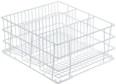 Gläserkorb für Dihr Spülmaschine, Kromo Spülmaschine Breite 400mm Höhe 170mm Länge 400mm Reihenabstand 120mm 3-reihig