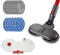 GYing 1 tête de balai électrique + 6 serpillères de nettoyage + 1 réservoir d'eau fendu pour aspirateur Dyson V7 V8 V10 V11.