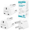 3-PACK UK to South Africa Plug Adapter,SHUOMAO UK to South Africa Travel Adapter Converter Plug,UK Travel Adapter for South Africa,Namibia,Swaziland,Lesotho,Bhutan,Botswana and More(Type M)