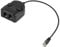 Portable Telephone Training Adapter High Sensitivity Crystal Headset Telephone Training Box Splitter for The Call Center, Telephone Training Adapter for Wired Headset Handset