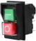 KJD17 Interruttore di Sicurezza 220V Interruttore a Pulsante 220V Interruttore Bipolare 220V Interruttore on off impermeabile 4 pin AC 250V 16A Avviamento magnetico Interruttore Start-Stop.