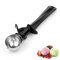 Cuillère à Glace 50 mm en Acier Inoxydable, 32 ml – avec Déclencheur et Poignée Ergonomique, pour Crème Glacée, Melon, Pâtisserie
