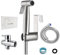 HYSHLC Bidet Handbrause Set, Bidet Edelstahl Handbrause für WC Bidet Sprayer für Dusche Badezimmer Toilette Bad Bidet Aufsatz Waschen Duschkopf mit G1/2 Ventil
