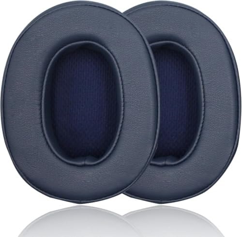 Akkiv replacement ear pad compatible with Skullcandy Hesh3 Hesh ANC Crusher360 Crusher Wireless Hesh Evo Venue ANC Crusher Evo Crusher ANC headset Protein leather and memory foam making (blue)