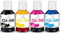 Miss Deer GI56 GI-56 Bouteilles d'encre Compatible avec Canon GI56 GI-56 GI56BK GI56C GI56M GI56Y Multipack pour Canon Maxify GX7050 GX3050 GX6050 GX4050 GX5050 (4PK)