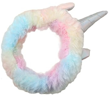 FONDOTIN Einhorn Haarbänder Bunt Mit Pailletten Leichter Kopfschmuck Für Frauen Mädchen Party Und Alltags Accessoire Dekoratives Haarband Für Fotos