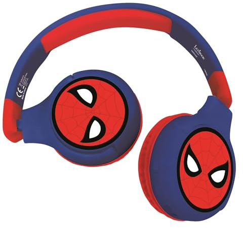Lexibook, Spider-Man Casque Bluetooth, HPBT010SPLXB