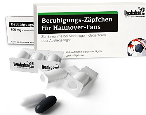 geschenk männer ist jetzt BERUHIGUNGS-ZÄPFCHEN® für HANNOVER-Fanartikel Fans by Ligakakao.de