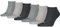 Puma Calzini Sportivi Unisex da Sneaker, 6 Paia, Corti, Antracite/L Grigio Mela/M, 39-42