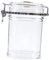 Colcolo Jar Pot Humidor Box Acryl Aufbewahrungsbox mit Gummidichtung Pro Topf, 127x127x185mm