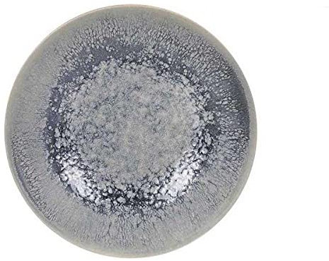 La Mediterránea S2207844 Plato Hondo, Adhara Monaco Brillo Porcelana, 21 x 5.3 cm